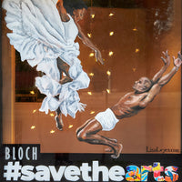 #Savethearts Store Window Artwork