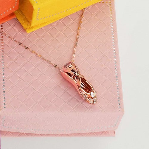 FH2 Ballet Shoes Necklace - BN0004