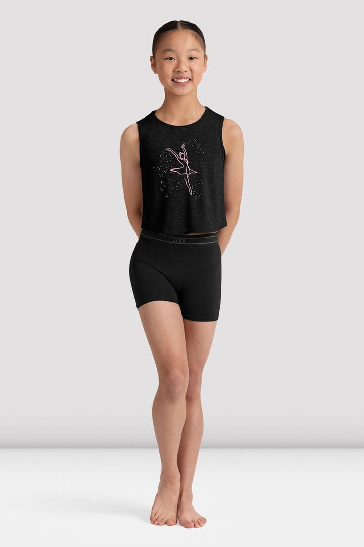 Bloch Girls Tracy Twist Back Top - CZ30005