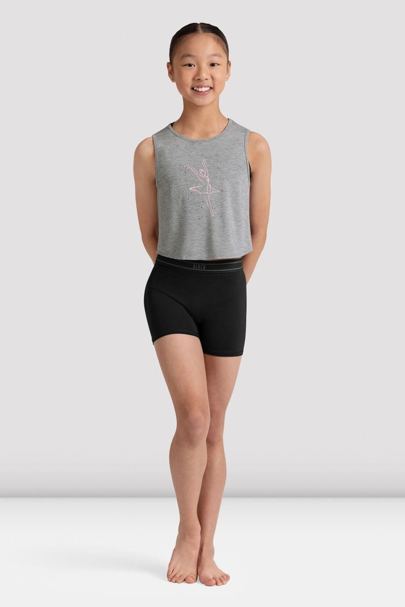 Bloch Girls Tracy Twist Back Top - CZ30005