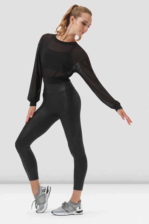 Bloch Remi Mesh Long Sleeve Top - Z0549