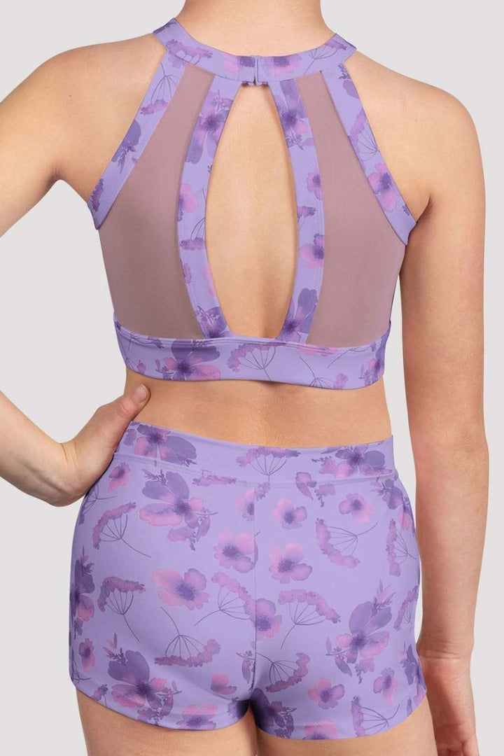 Bloch Aella Petal High Neck Crop Top - CP5265