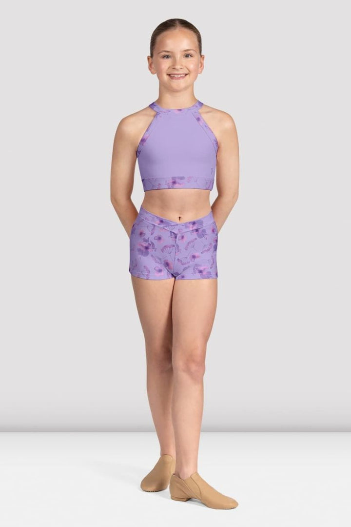 Bloch Aella Petal High Neck Crop Top - CP5265