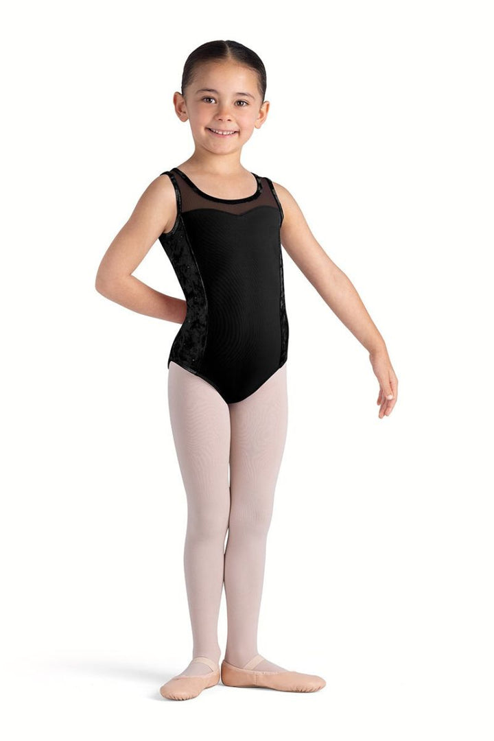 Bloch Amelia Haute Velvet Mesh Back Leotard - CL5645