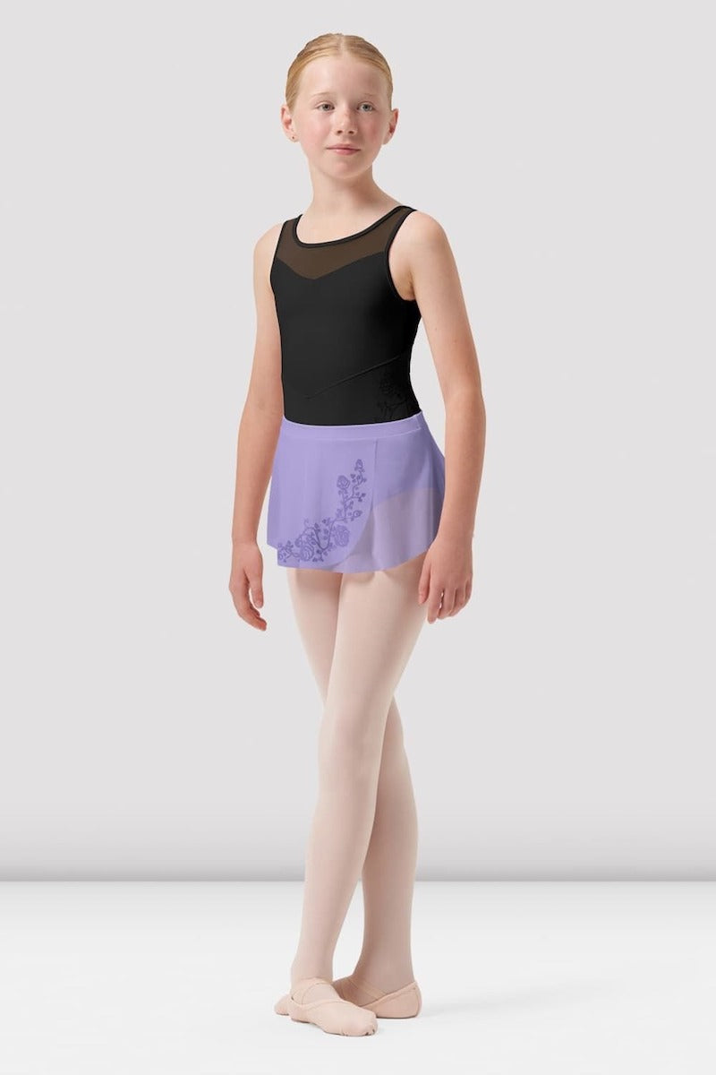 Bloch Girls Sage Mesh Wrap Skirt - CR0501