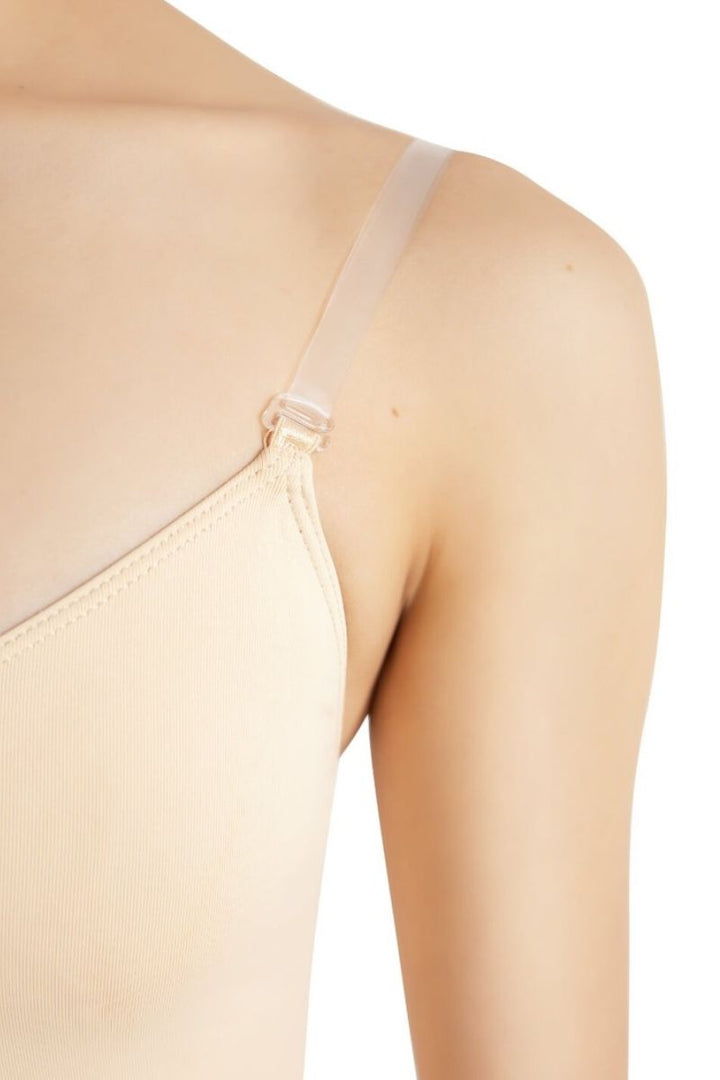 Capezio Camisole Leotard with Clear Transition Straps - 3532