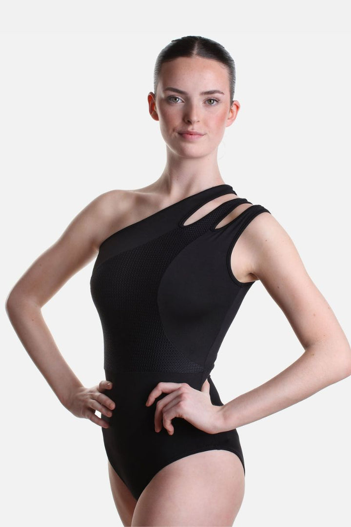 SoDanca One Shoulder Margarida Leotard - RDE2586