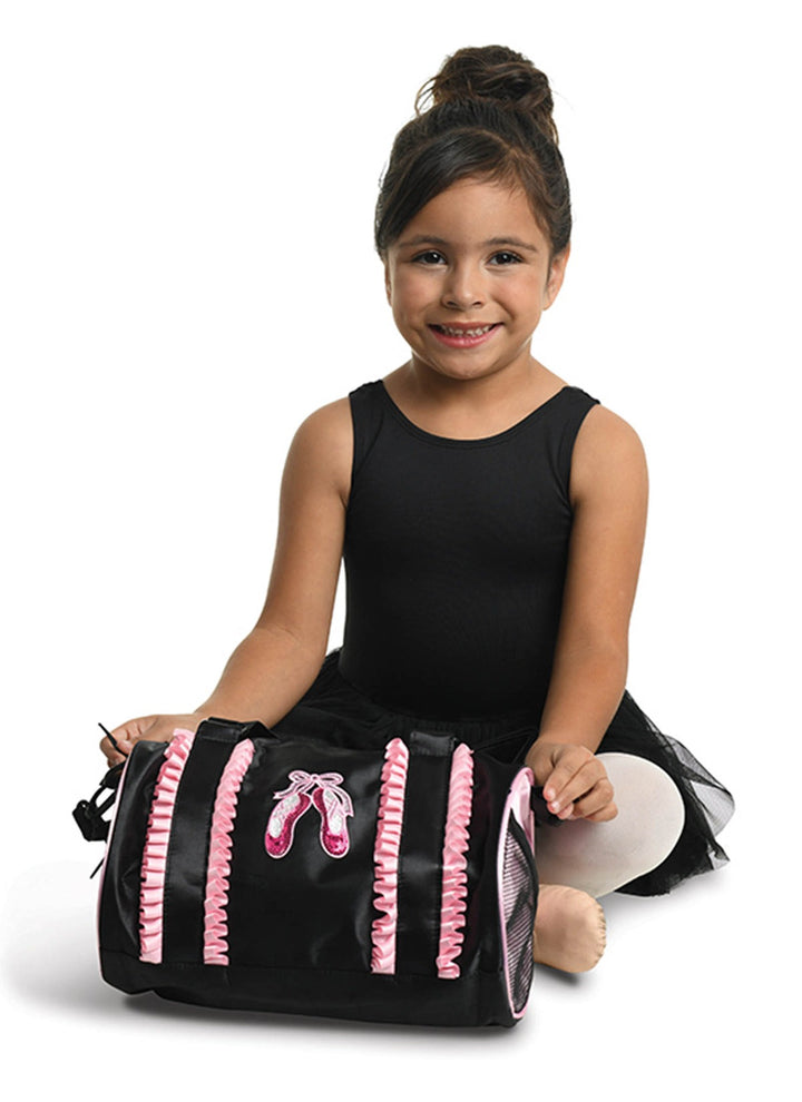 DanzNMotion Ballet Ruffle Duffel - B23502