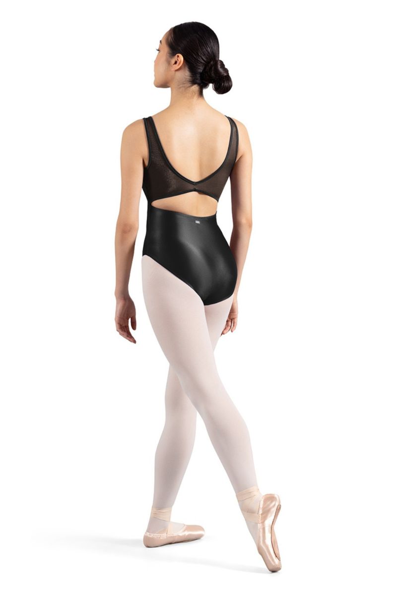 Mirella Glow Open Back Leotard - M3119LM