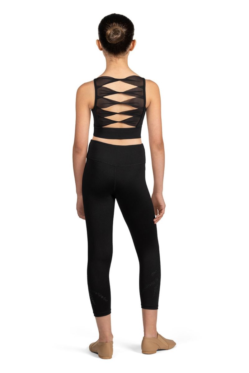 Mirella Glow Twist Crop Top - M1250C