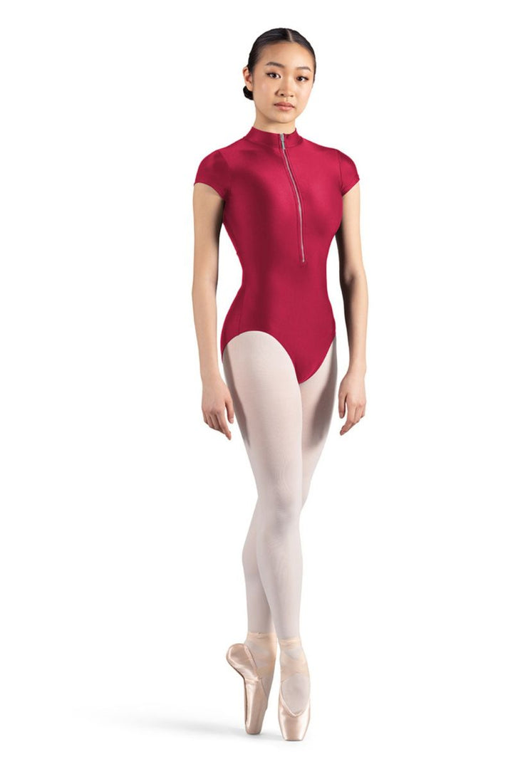 Mirella Women's Glow Open Back Leotard - M5106LM