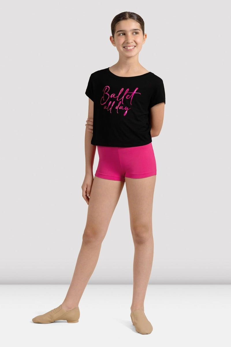 Mirella Girls Miami Ballet Print T-Shirt - M745C