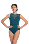 Ainsliewear Bianca Ladies Leotard With Mesh - 1039ME