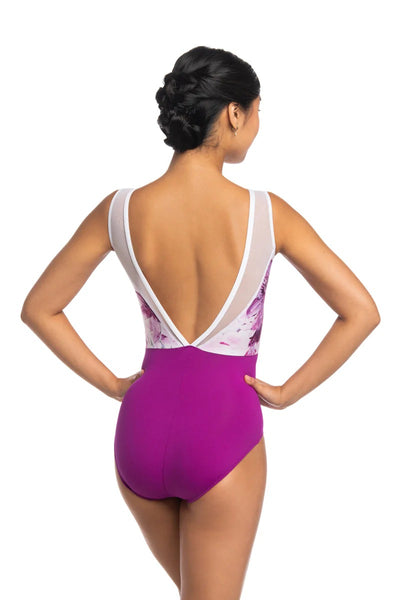Ainsliewear Camille Leotard With Vivid Floral Print - 1080VF