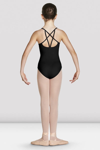 Bloch Jacinda Cross Back Girls Camisole Leotard - CL4967