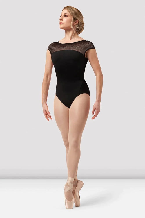 Bloch Ladies Emma Cap Sleeve Leotard - L4162