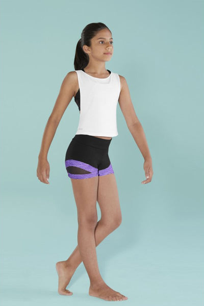 Bloch Crop Top with Cross Back - BM262T