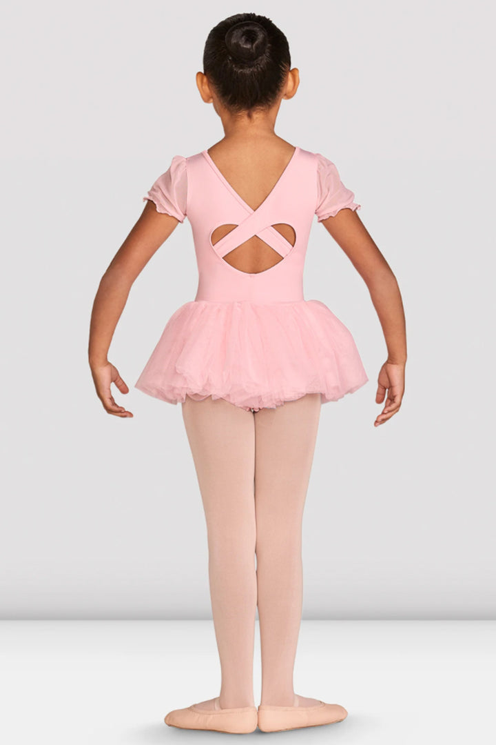 Bloch Amelia Frill Cross Back Girls Tutu Dress - CL5542