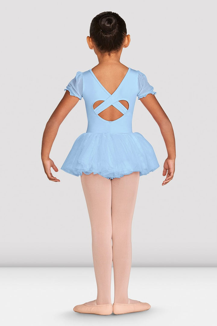 Bloch Amelia Frill Cross Back Girls Tutu Dress - CL5542
