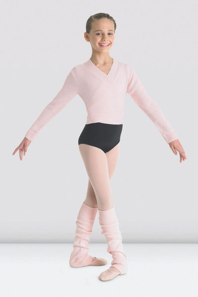 Bloch Girls Ella Cross Over Cardigan - CZ0999