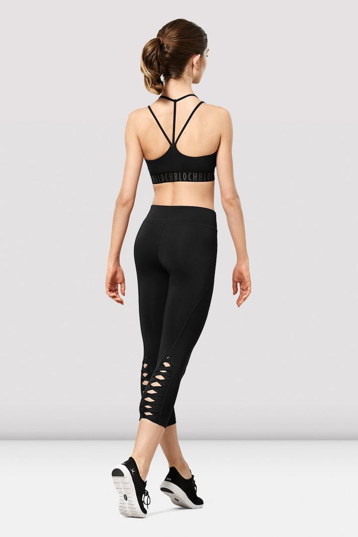 Bloch Ladies Cameo Twist Panel Detail 7/8 Leggings - FP5247