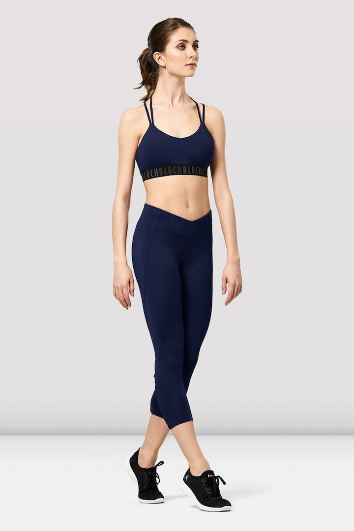 Bloch Ladies Cameo Twist Panel Detail 7/8 Leggings - FP5247