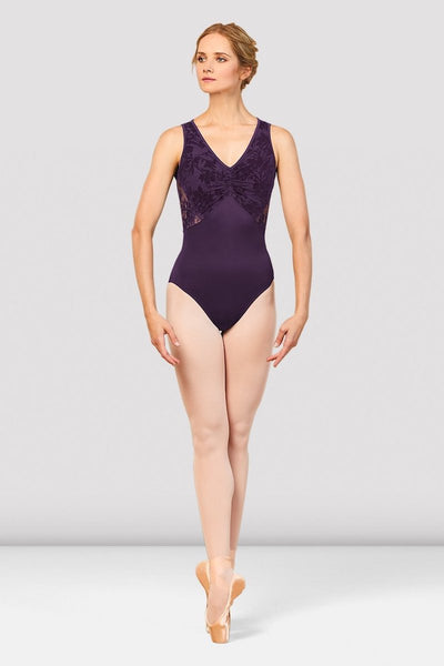 Bloch Cosima V Neckline Open Back Girls Leotard - TWL7895