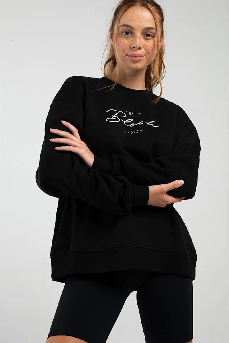 Bloch Off Duty Oversized Crew Sweatshirt - JLW5008