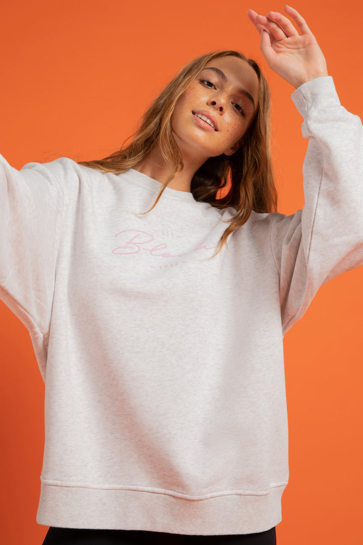 Bloch Off Duty Oversized Crew Sweatshirt - JLW5008