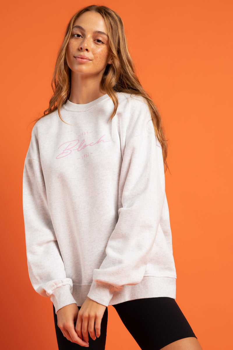 Bloch Off Duty Oversized Crew Sweatshirt - JLW5008