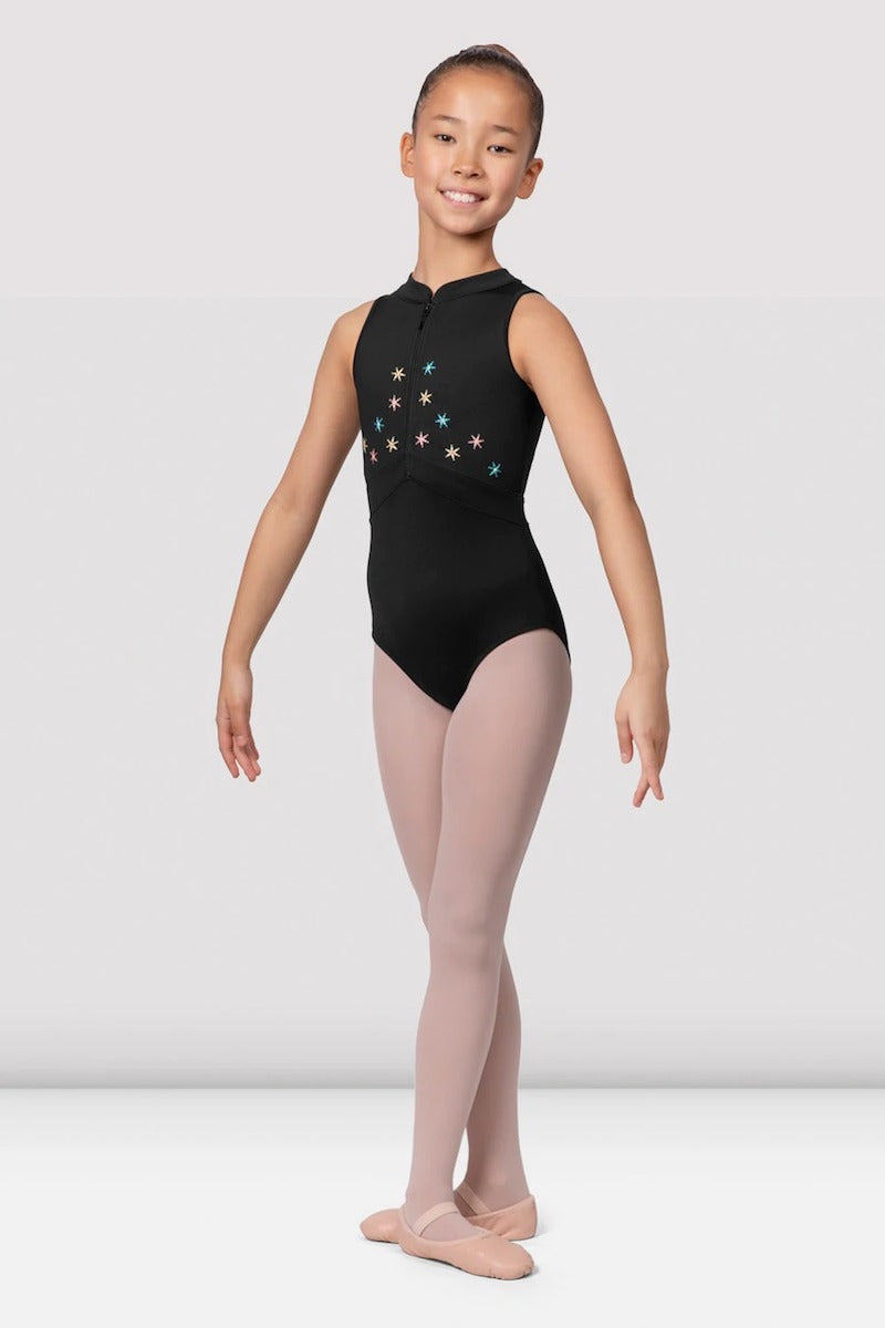 Bloch Girls Keiko Zipper Leotard - CL9665