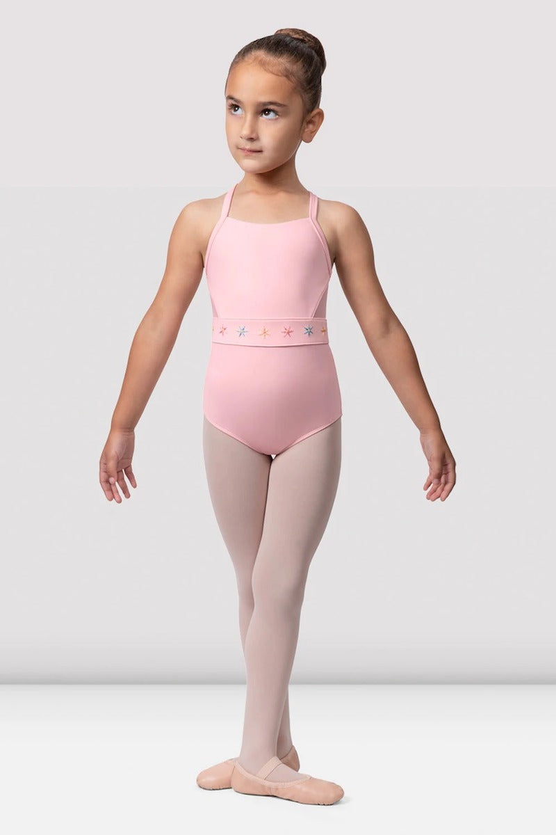 Bloch Girls Juni Open Back Camisole Leotard - CL9677