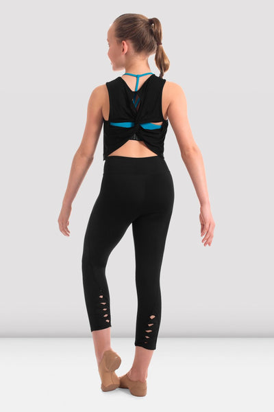 Bloch Girls Clarah Twist Panel 7/8 Leggings - FP5066C