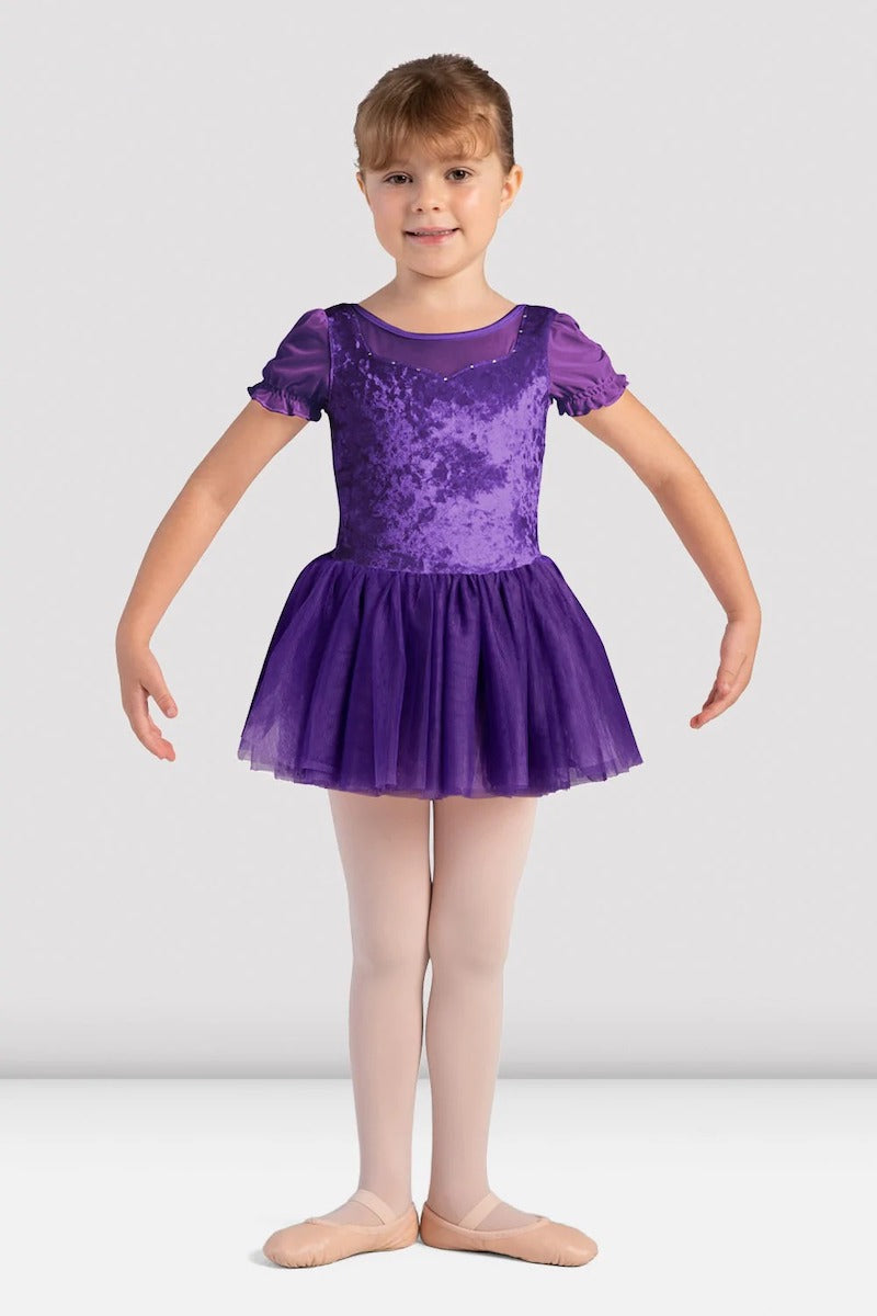 Bloch Girls Aubrey Velvet Sweetheart Tutu Dress - CL4132