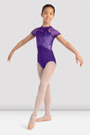 Bloch Girls Sasha Velvet Mock Neck Leotard - CL4152