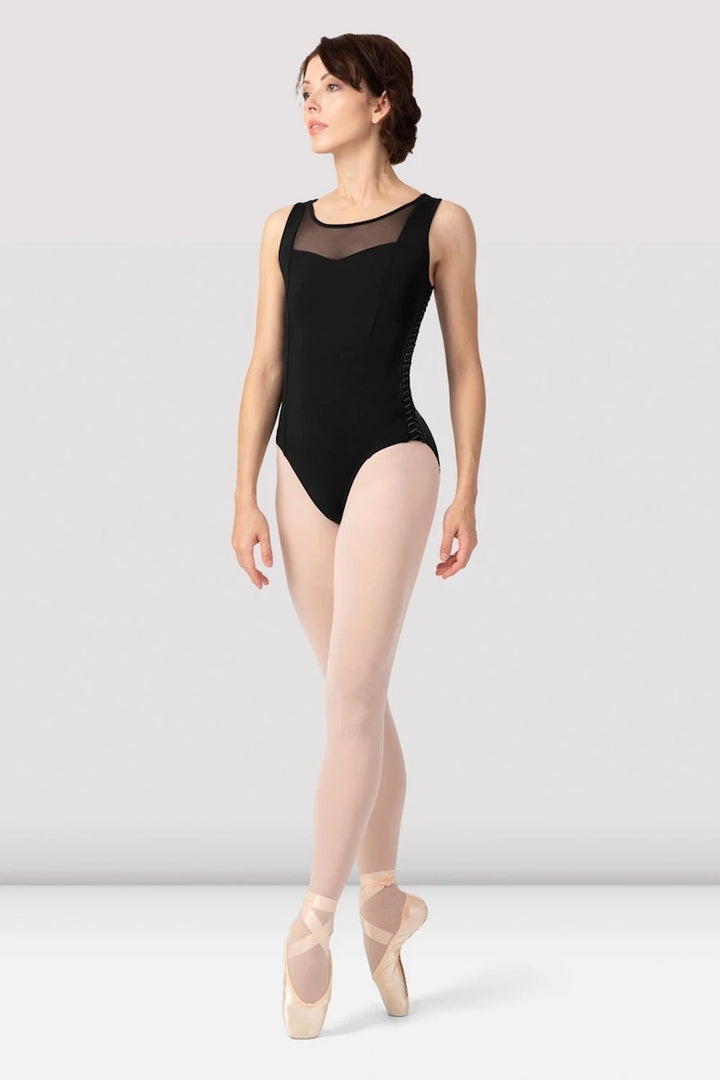 Bloch Ladies Sonnet Lace Up Tank Leotard - L9635