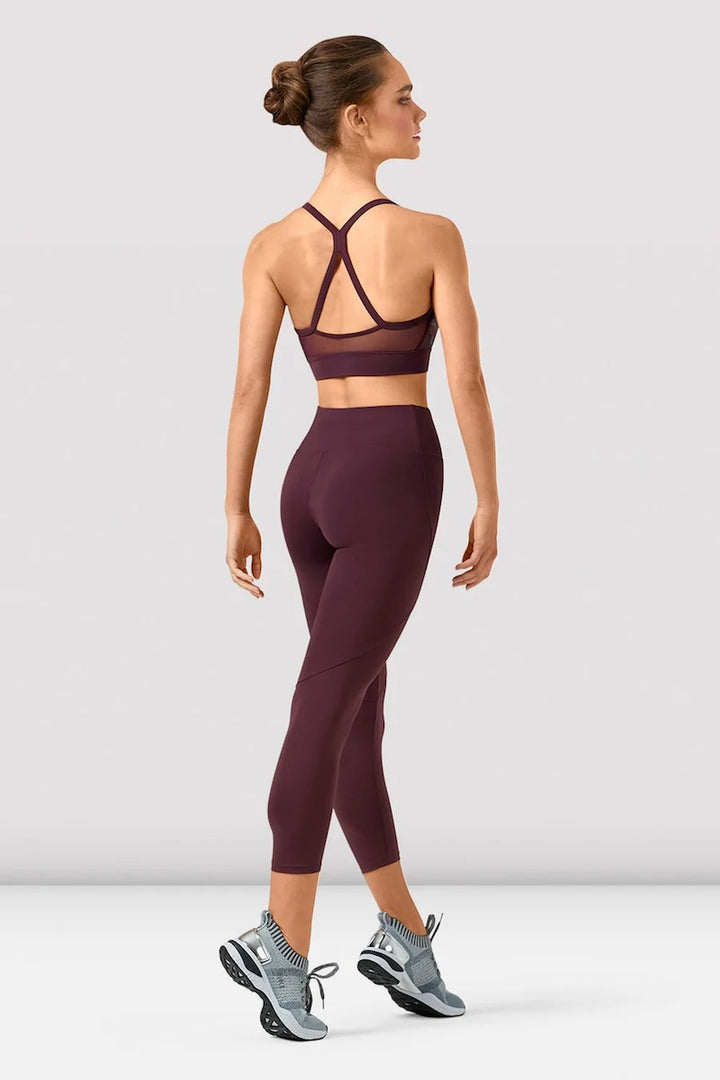 Bloch Ladies Tiana Panelled 7/8th Leggings - P9338