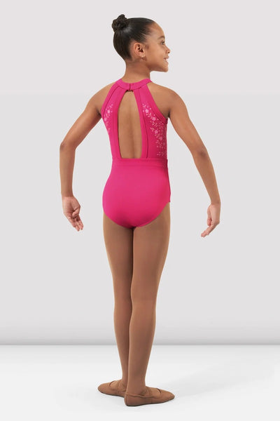 Bloch Girls Arianna Halter Leotard - CL4345