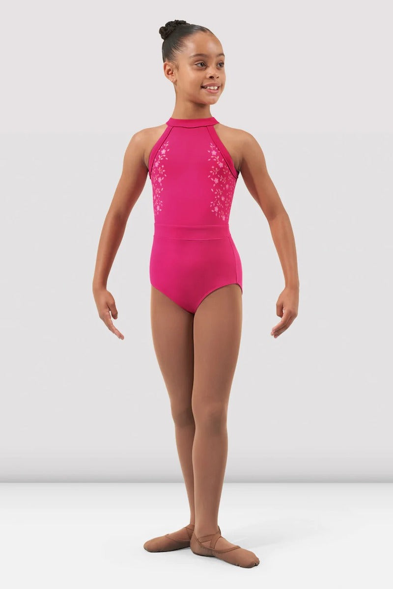 Bloch Girls Arianna Halter Leotard - CL4345