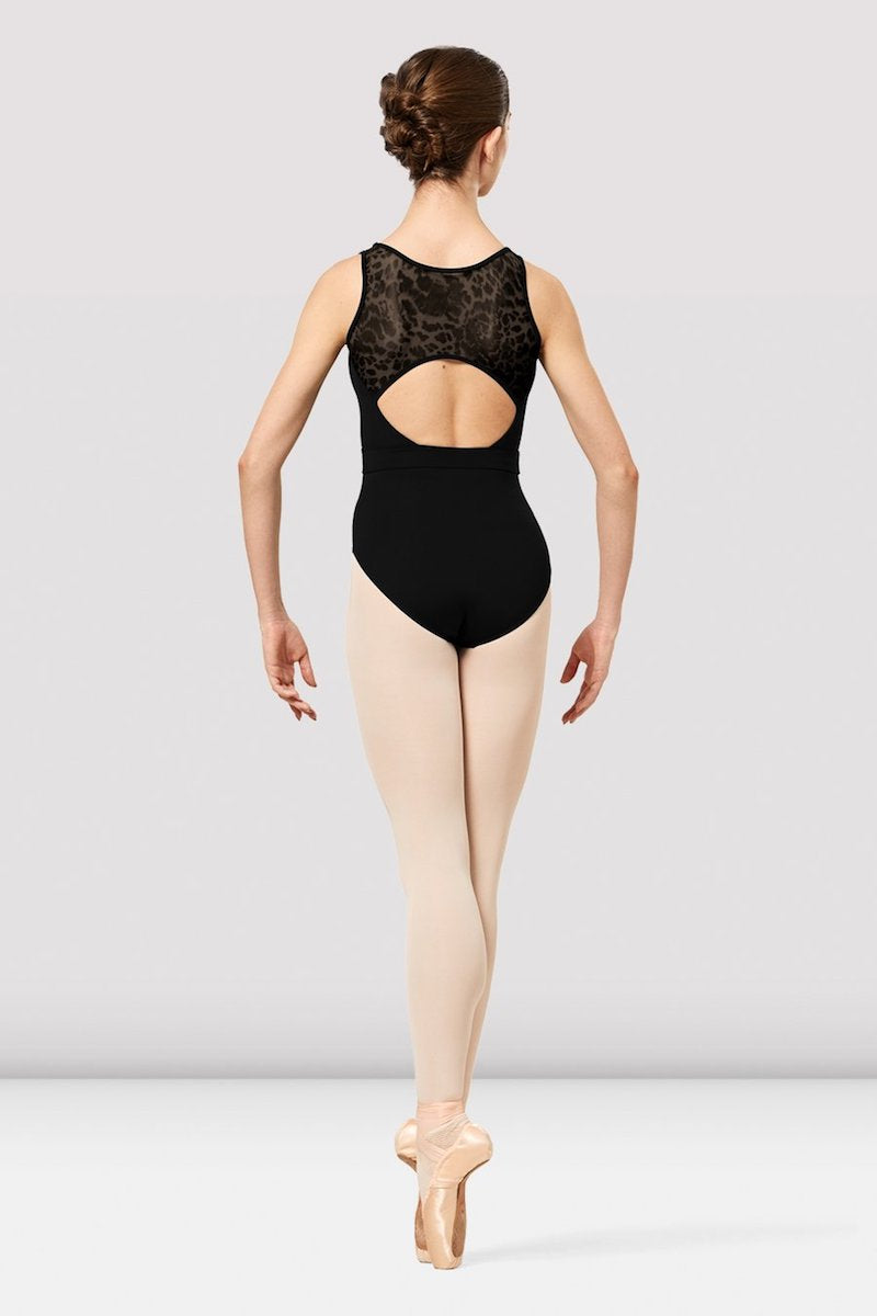 Bloch Ladies Yasmine Animal Print Mesh Tank Leotard - L2395