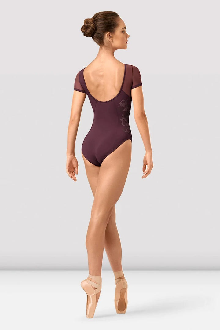 Bloch Ladies Adalia Mirage Print Boat Neck Leotard - L4312