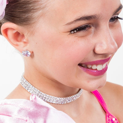 FH2 10mm CZ Stud Earrings (Pierced) - AZ0017