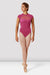 Mirella High Neckline Lace Open Back Cap Sleeve Adult Leotard - M5083L