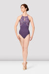 Mirella Print Halter Neck Adult Leotard - M4039LM