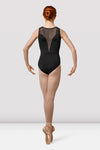 Mirella Ladies Splice Boat Neck Tank Leotard - M3092LM