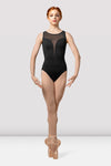 Mirella Ladies Splice Boat Neck Tank Leotard - M3092LM