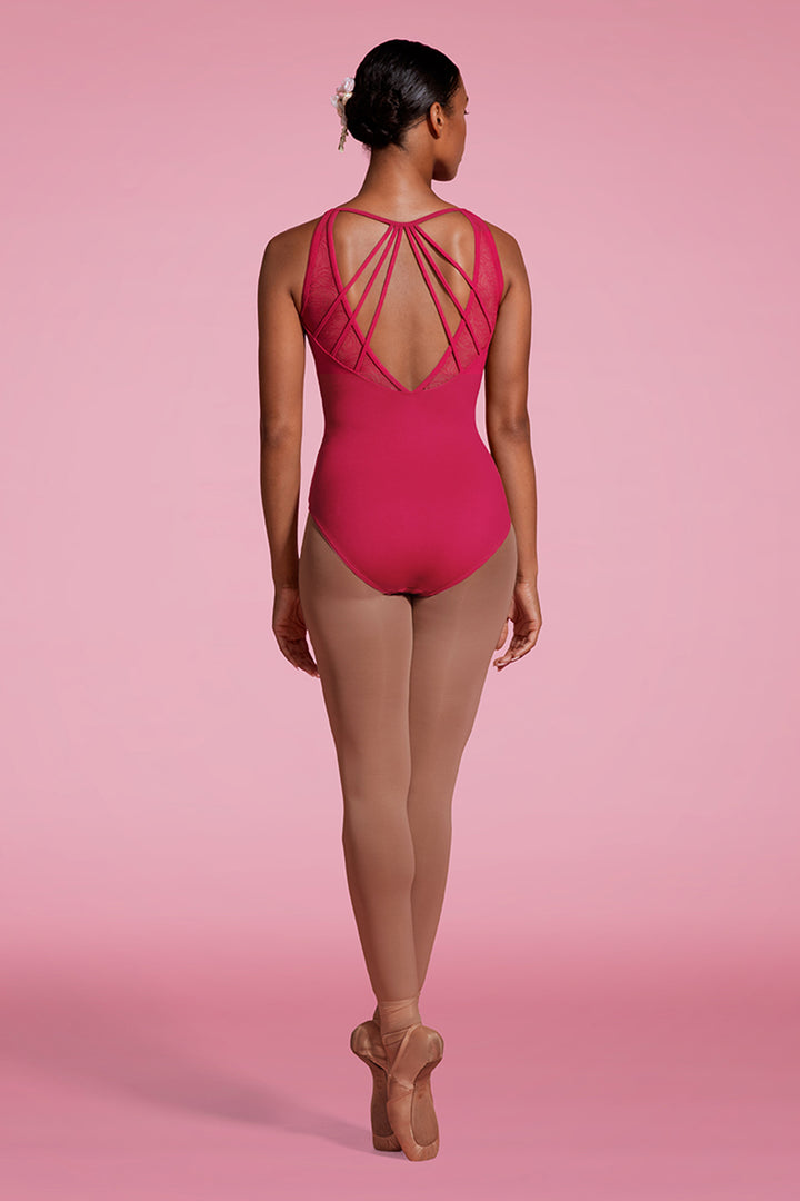 Mirella Scoop Neck Camisole Leotard - M2178LM