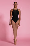 Mirella Ladies Mesh Panelled Halter Leotard - M2179LM