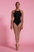 Mirella Ladies Mesh Panelled Halter Leotard - M2179LM