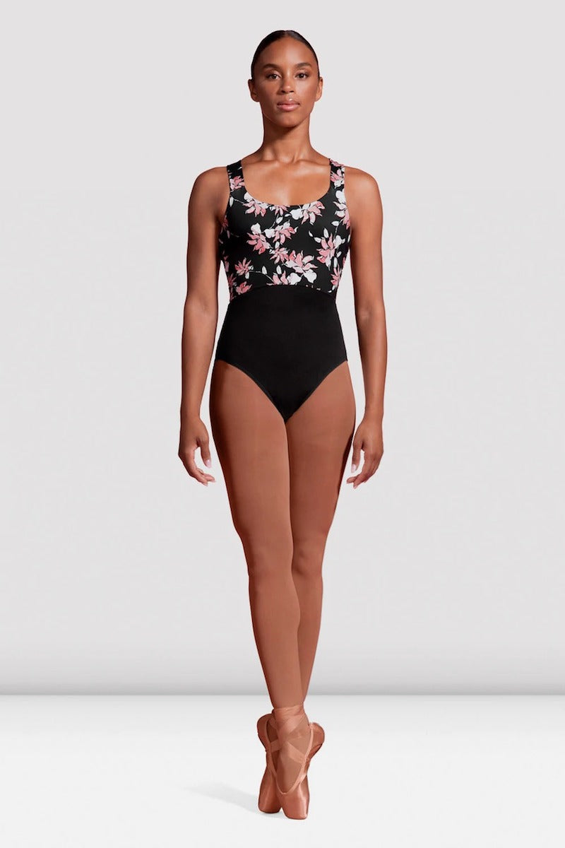 Mirella Jardin Wide Strap Leotard - M3096LM